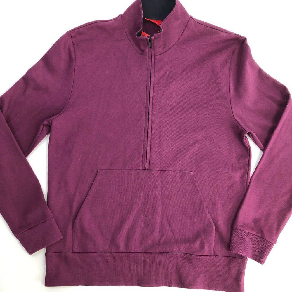 Hugo Boss Red Label Mens Cotton Half Zip pullover